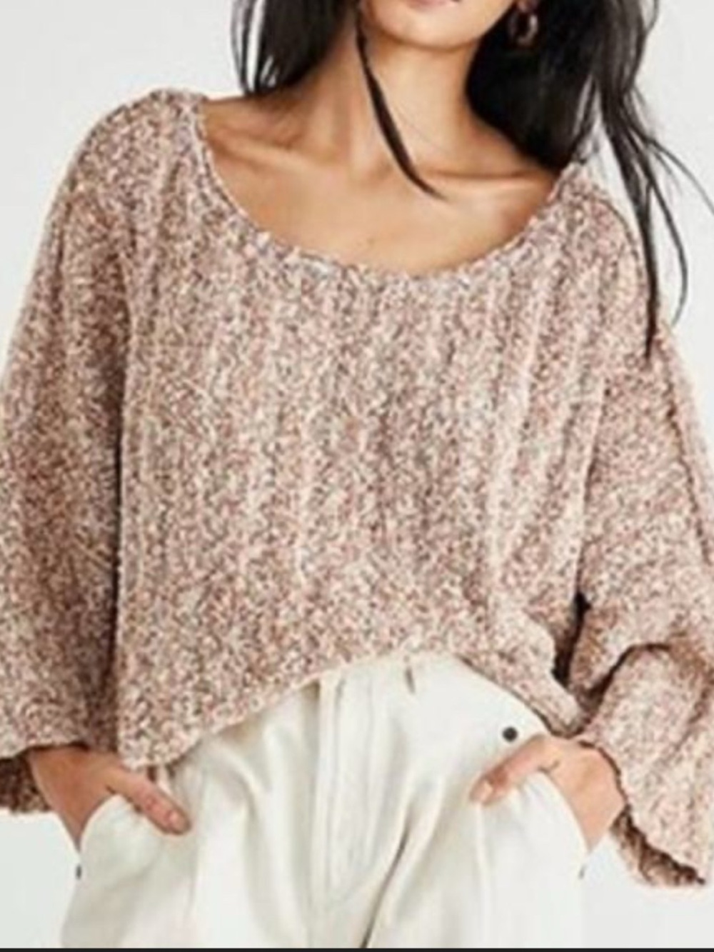 Free People GOOD DAY Dolan Sweater